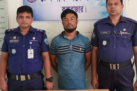 টেকনাফে বিদশী পিস্তল ও বুলেটসহ আটক-১