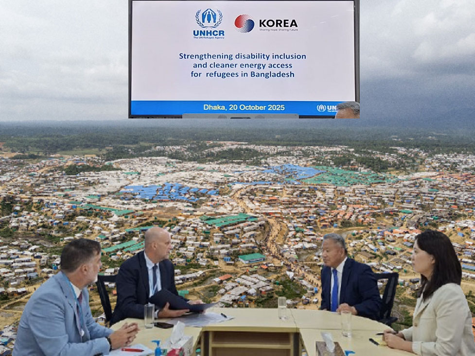 রোহিঙ্গাদের সহায়তায় দক্ষিণ কোরিয়ার ৫০ লাখ ডলার মানবিক সহায়তা