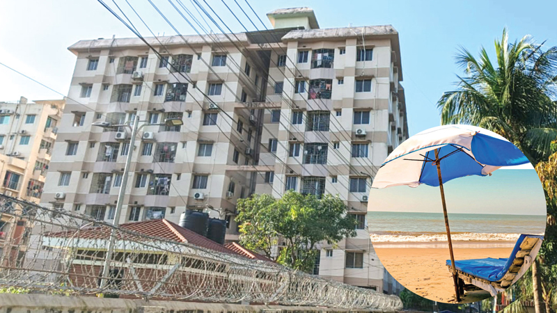 কক্সবাজারে সরকারি ৪৬৯টি ফ্ল্যাটে পর্যটকদের উচ্চমূল্যে ভাড়া দিচ্ছে বরাদ্দপ্রাপ্তরা