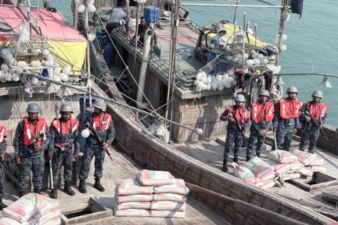 সাগর পথে মায়ানমারে সিমেন্ট পাচার থামানো যাচ্ছে না