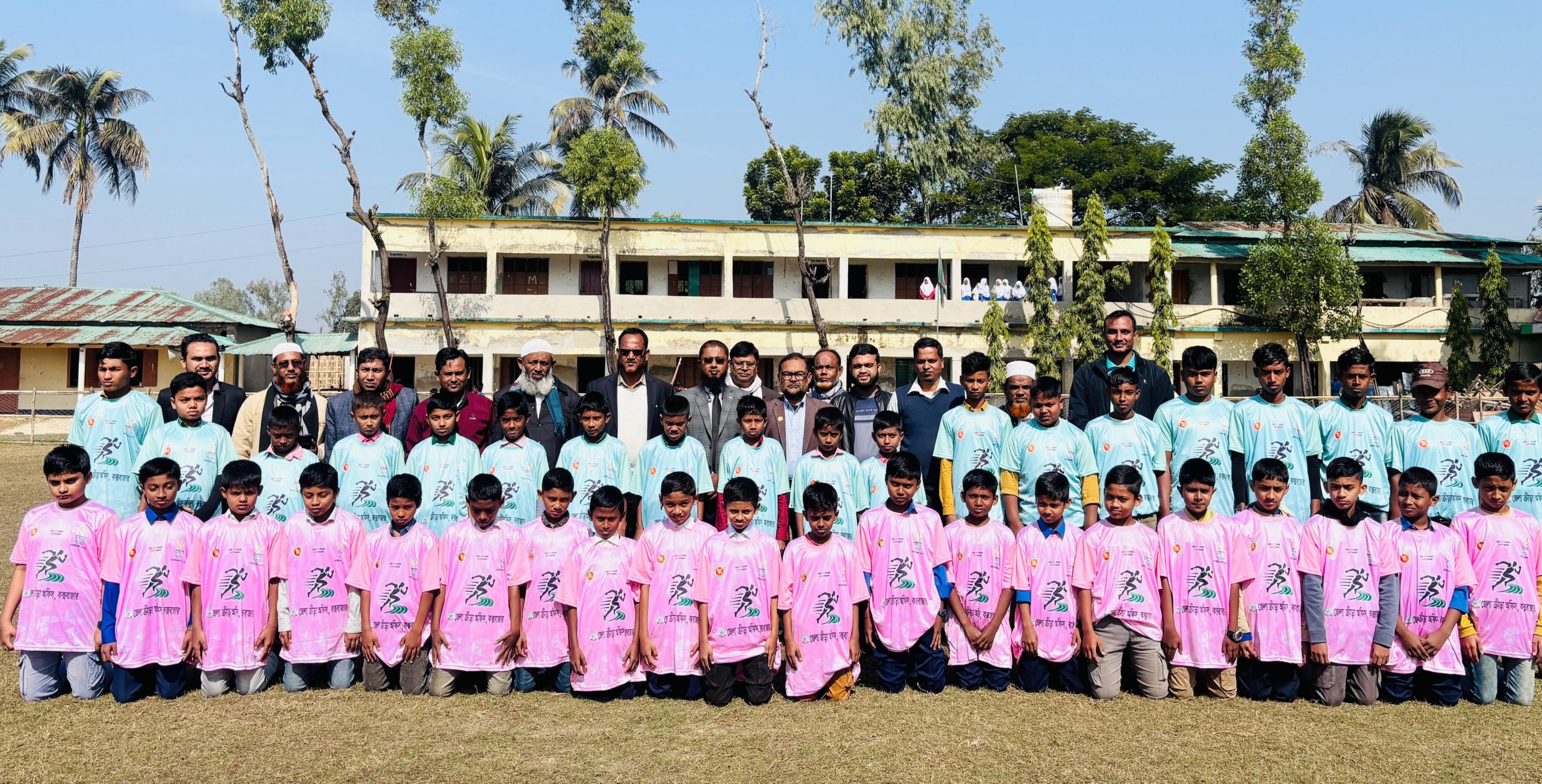 কক্সবাজার জেলা ক্রীড়া অফিসের অনূর্ধ্ব-১৪ এ্যাথলেটিক্স প্রশিক্ষণ শুরু