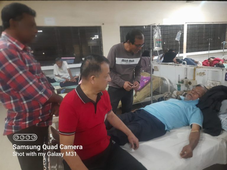 কৃতি ফুটবলার সুনীল কৃষ্ণ দে হৃদরোগে আক্রান্ত