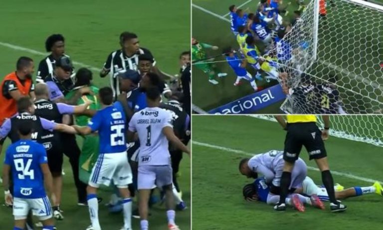 ফুটবল ইতিহাসে বিরল ঘটনা : ব্রাজিলে এক ম্যাচে ২৩ লাল কার্ড!